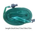 Water Pipes 3-15m Sprinkler Heads Soaking Hoses Set PVC Europe America Generic Ground Soaking Drip Hose Green Durable Garden Hose Home Garden Irrigation. 