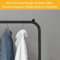 1pc Metal Garment Rack Multipurpose Clothes Rack With Bottom Shelf / Coat Jacket Hanger For Home Bedroom Storage Organizer Unique Display Stand. 