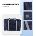 Multifunction Large Capacity Casual Folding Waterproof Luggage Storage Bags Suitcase Handbag Organizer Tote Bag Navy. 