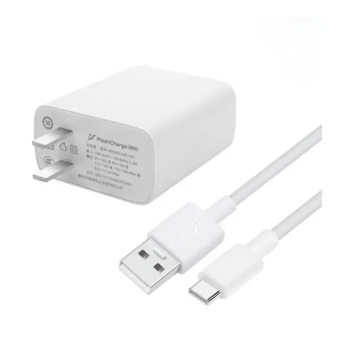 66W%20Ultra%20Fast%20Flash%20Charging%20Charger%20With%201M%20USB-C%20Quick%20Charging%20Data%20Cable%20For%20iQOO%20Neo%205%20-%20Image%202
