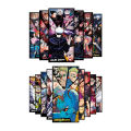 Jujutsu Kaisen Anime Series Gojo Satoru Sukuna Itadori Geto Suguru Megumi Nobara Toji Fushiguro Nanami Yuta Todo Mahito Jogo Hanami Choso Mahoraga Set of 15 Poster. 
