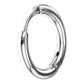 1pc and 2pcs G23 Titanium Hypoallergenic Hoop Earrings - Unisex, Small Folding Design for Cartilage & Helix Piercings. 