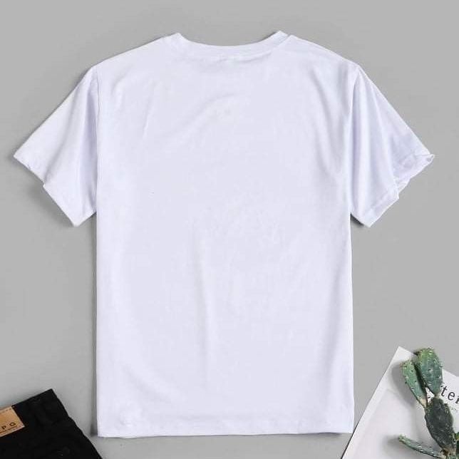 White%20Cotton%20Plain%20T-shirt%20for%20Men%20-%20Image%203