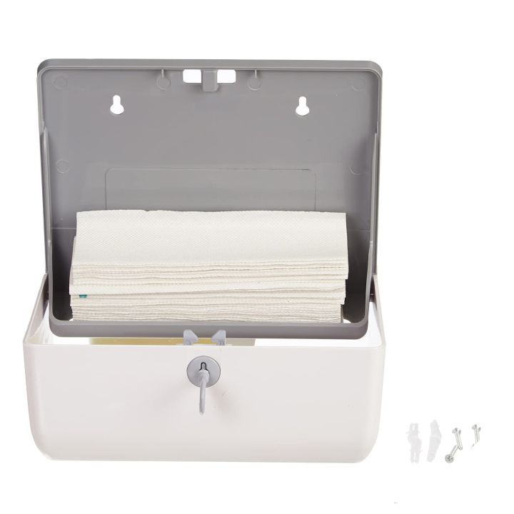 Wall%20Mount%20Tissue%20Holder%20M%20fold%20Paper%20Towel%20Dispenser%20-%20White%20-%20Image%206