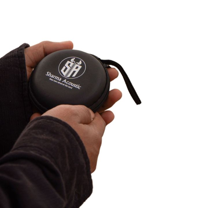 Sharmaz Carry Case For In Ear Monitors Earphones And Earbuds