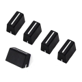 5pcs Universal Fader Knobs Fader Cap Straight Slide Potentiometer Cap. 