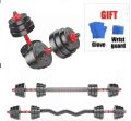 Csn 20Kg Dumbbell Set Adjustable + Straight Connector + Curve Connector. 