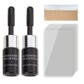 Cross-Border explosion car glass repair tool windshield repair agent three-piece glass repair liquid suit. 