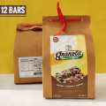 Fibre And Nuts Healthy Granola Bars/Energy Bars/ Protein Bars (12 Bars Pack). 