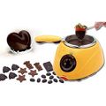 Chocolate Fountain Fondue Melt Pot, Household Diy Dessert Machine,Electric 220V 25W,Oven Melting Pot 0.25 L. 