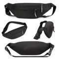 , hiking, waist bag shoulder strap adjustment belt men's and women's waist bag batch, waterproof suitable for travel, cycling, running, outdoor sports. 