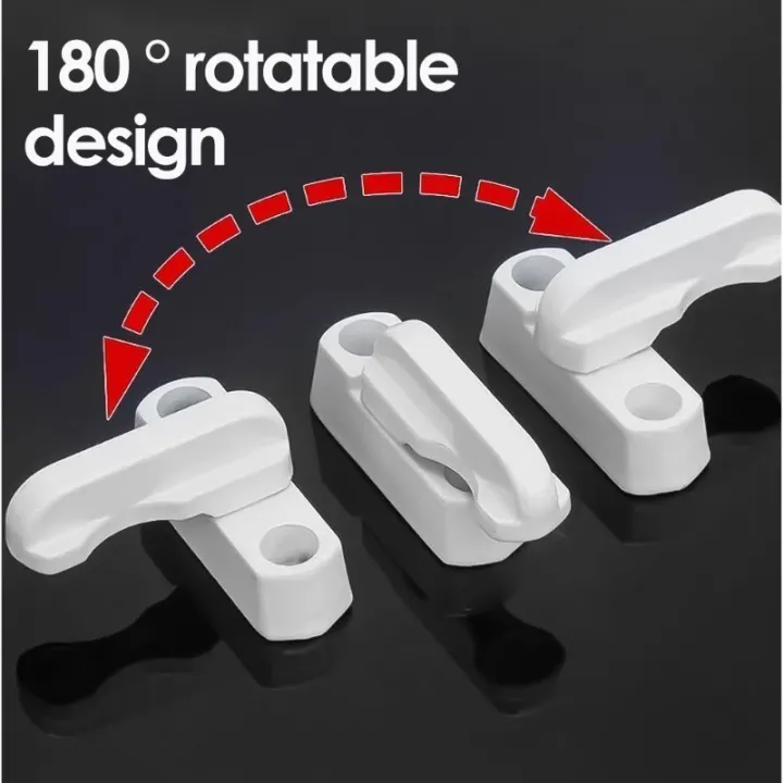 White%20Plastic%20T%20Shape%20Window%20Door%20Lock%20Safety%20Lever%20Handle%20Latch%20Child%20Security%20Hardware%20Accessories%20-%20Image%207