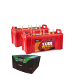 Exide Battery 150ah with 1500va Solar Hybrid Inverter. 