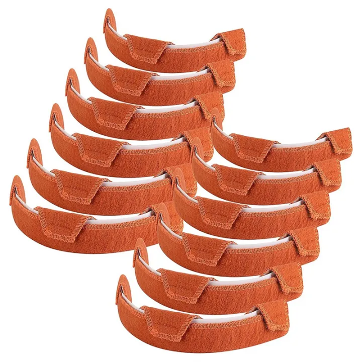 NCANRUI%20Hard%20Hat%20Sweatband-%20Cotton%20Washable%20Hard%20Hat%20Self%20Adhesive%20Sweat%20Band%20Liner%20Reusable%20Hard%20Hat%20Helmet%20Sweat%20Pads%206PCS%20-%20Image%202