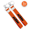 KTM Printed Ribbon Keychain Key Chain Lanyard For Phone Case Wallet Ribbon For Women Bag Charms Cars Keyring Key Ring. 