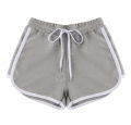 Girls Elastic Waist Contrast Binding Cotton Shorts For Women - Multicolor | Fashion Cotton Shorts For Women. 