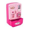 Kitchen Toys Fridge Refrigerator With Ice Dispenser Role Play Set For Kids. 