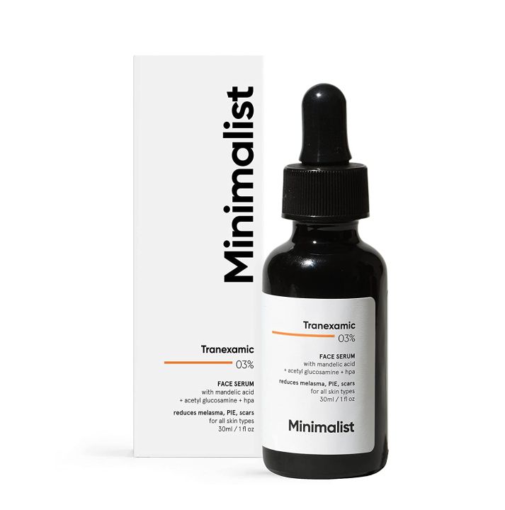 Minimalist 3% Tranexamic Acid Face Serum for Pigmentation & Acne Scars 30ml