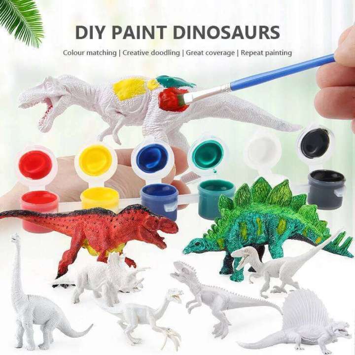 DIY%20Painted%20Graffiti%20Dinosaur%20Childrens%20Science%20Education%20Three-dimensional%20Hand-made%20Coloring%20Toys%20for%20Kids%20Birthday%20Gifts%20-%20Image%202