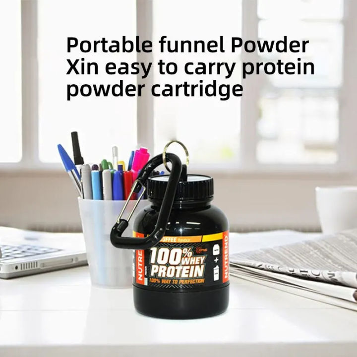 Carryyourwhey%20-%20Portable%20Protein%20And%20Supplement%20Powder%20Funnel%20Keychain%20Small%20Protein%20Container%20-%20Keychains%20-%20Image%202
