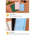 Multi-purpose B6 Coil Notebook Thicken Spiral Binding Diary Book Strap Design Writing Book Students Stationery. 
