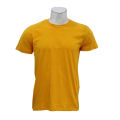 Yellow Plain T-Shirt For Men. 