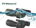 LandView 25-75 x 60 Spotting Scope Zoom Long Range Telescope Nitrogen-filled Waterproof Monocular Professional Powerful Binoculars for Bird Watching Travel. 
