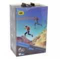 4K Action Camera With External Mic Dual Screen Model no.AT-Q60TR. 
