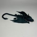 Movable Jointed Dragon Statue Multiple Pairs of Wings 3D Printed Flying Dragon Colored Eyes Simulation 3D Printed Dragon Toys 4 Sizes Flexible 3D Articulated Flying Dragon Kid Gift. 