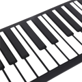 Portable Keyboard Piano Roll Up 88 Keys Electronic Keyboard Flexible Silicone with Rechargeable Battery for Kid Gift. 