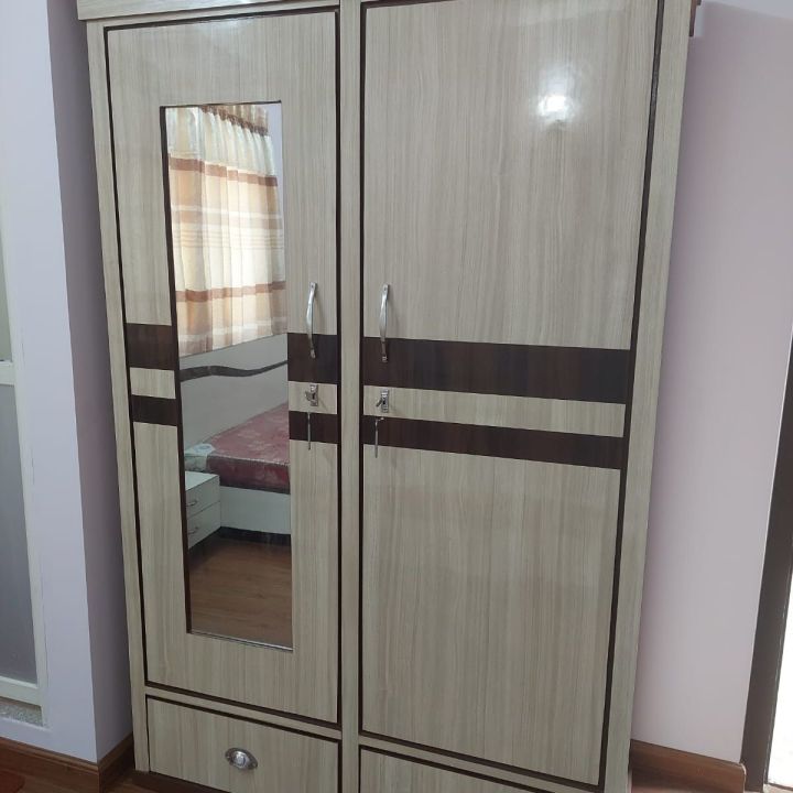 White Two Piece Wardrobe