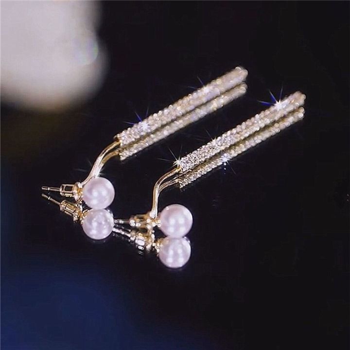 Enacolor%20Delicate%20Luxury%20Zircon%20Pearl%20Earrings%20Long%20Tassels%20Earings%20for%20Accessories%20Jewelry%20Gifts%20New%202024%20-%20Image%204