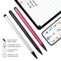 2 in 1 Anti-fingerprint Capacitive Stylus Pen/ Universal Phone Drawing Touch Screen Pens For All Smartphone PC Tablet. 