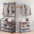 Multifunctional Shoe Rack Organizer | Simple Floor Coat Rack | Shoe Hat Rack | Space-Saving Storage Solution. 