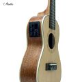 Mantra Brown Uk-24 Ukulele with Equalizer. 