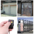 NEW 8 Dip Switch 433Mhz 330mhz Smart Copy Remote Control Fixed Code 2 CH Duplicator For Gate Garage Door Opener Alarm System. 