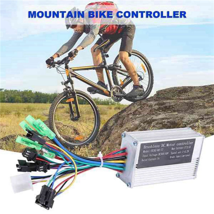 NCANRUI%202%20Pcs%2036V%2017A%20250W/350W%20Motor%20Controller%20E-Bike%20Brushless%20Speed%20Controller%20-%20Image%203