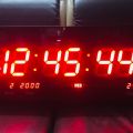18.9-Inch Oversized LED Digital Wall Clock Large Display With Indoor Temperature Date And Day Electric Wall Clock/Calendar Timer Home Décor JH4600. 