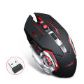 T-WOLF Q13B Dual Mode Wireless Mouse | Bluetooth + 2.4GHz USB | Silent Click | High Precision Ergonomic Mouse. 