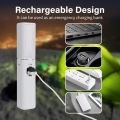 Portable Rechargeable Camping Lantern LED Light | 3-in-1 Flashlight, Tent Hanging Lamp & Mobile Power Bank | USB Rechargeable | Outdoor Emergency Light. 