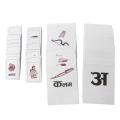 White Nepali Alphabet Flash Cards For Kids (49 Pieces). 