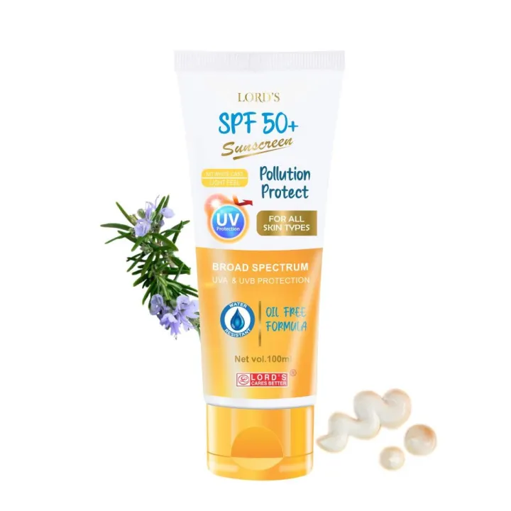 Lords%20SPF%2050%20Sunscreen%20with%20No%20White%20Cast%20Pollution%20Protect%20100%20ml%20-%20Image%202