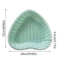 Creative Multicolor Storage Basket Love Heart Plastic Fruit Baskets Photo Props Multi-function Sundries Organizer Crate Home. 