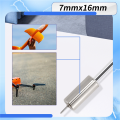 JAERBEE 2 Pcs DC 3.5V 7mm x 16mm Cylinder Mini Motor for Model Aircraft Toy. 