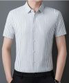 New Trendy  For Formal And Casual Use Stretchable  Lining Shirt |  Half Stylish And  Thick Lining Cotrise Cotton Shirt Pocket Shirt For Men - Stylish Color Fashion  Shirt For Men. 