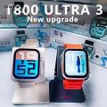 Wenefang New T800 Ultra 3 Smart Watch Men Women Series 8 1.99 AMOLED Screen 2025 Heart Rate Sport Waterproof IWO Ultra 8 Smartwatch 2024. 
