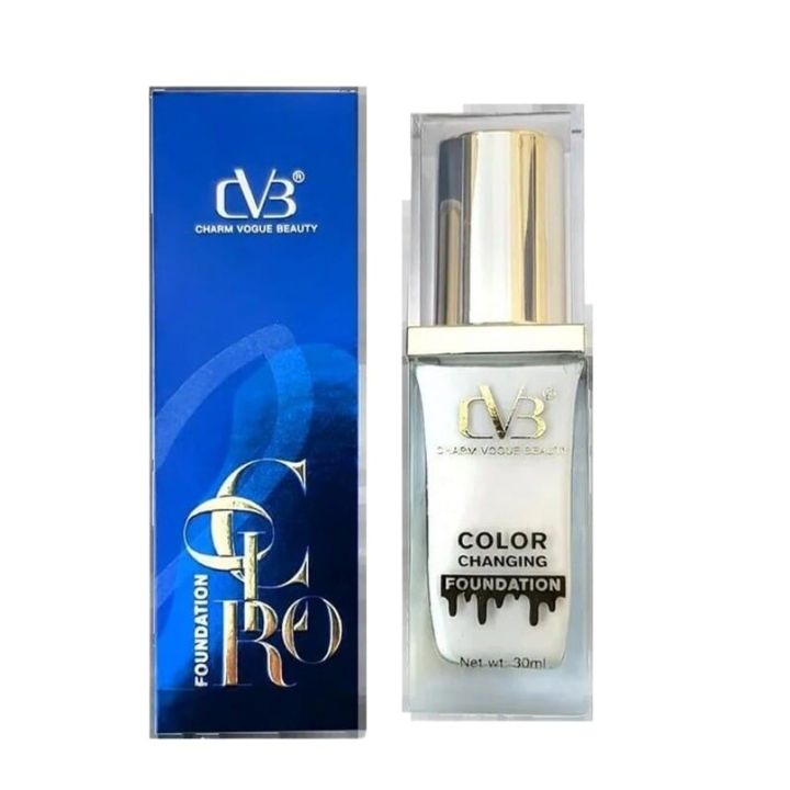 CVB%20Colour%20Changing%20Foundation%20%7C%20Charm%20Vouge%20Beauty%20%7C%20Skin%20Glow%20%7C%2030ml%20-%20Image%208