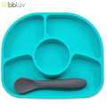 Bbluv - Yumi - Anti-Spill Silicone Plate & Spoon Set B0145. 