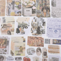 200 Pcs Vintage Ephemera Pack Junk Journal Kit Scrapbook Planner. 