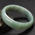 Chinese Beautiful Natural Green Jade Gems Bangle Bracelet Fashion Green Stone Jade Bracelets Bangle for Women. 